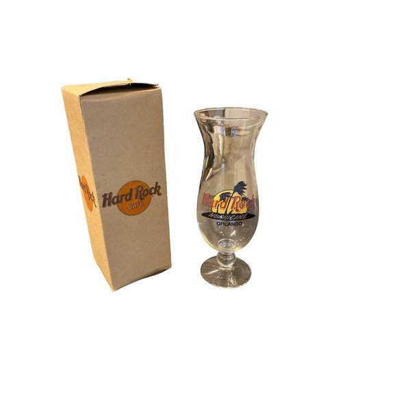 HARD ROCK Other - HARD ROCK HURRICANE ORLANDO GLASS NIB